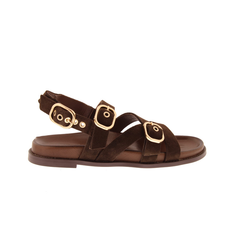 Inuovo sandalen bruin 1