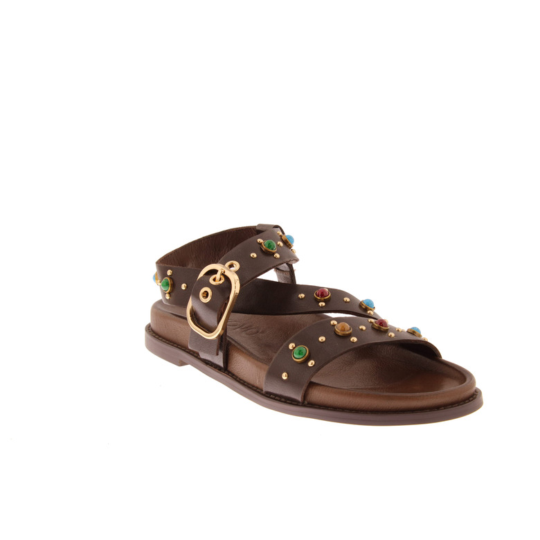 Inuovo sandalen bruin 2
