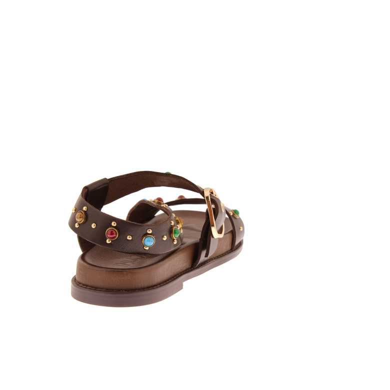 Inuovo sandalen bruin 4
