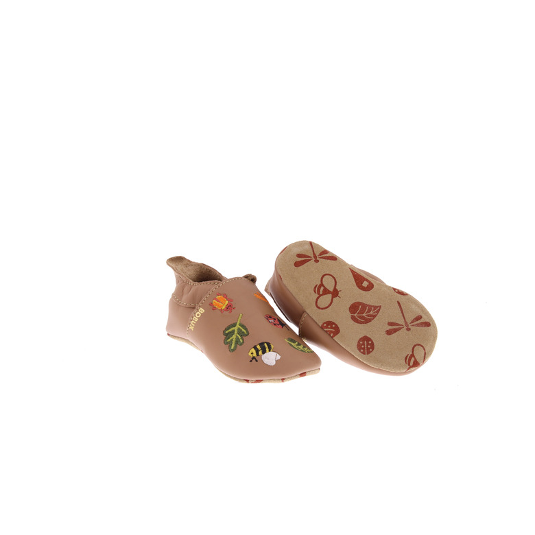 Bobux pantoufles camel 3