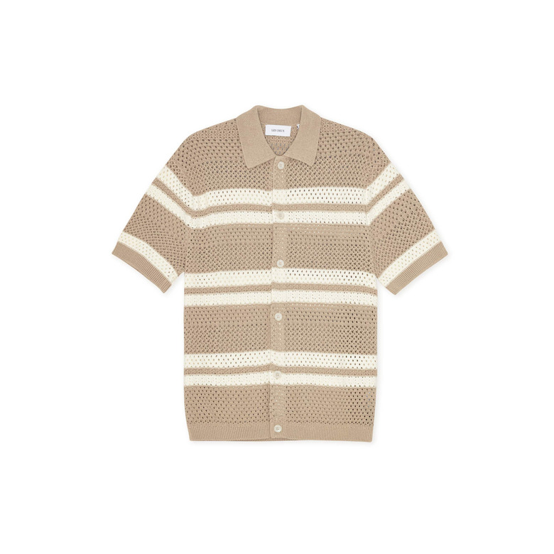 Les Deux polo beige 1