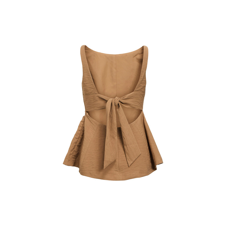 Object blouse camel 2