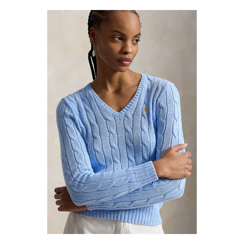 Ralph Lauren pull bleu 2