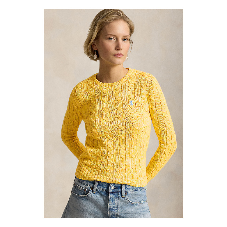 Ralph Lauren pull jaune 2