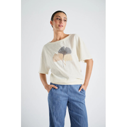 Marie Mero t-shirt ecru