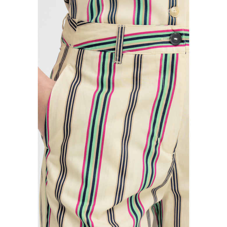 Ichi pantalon ecru 2