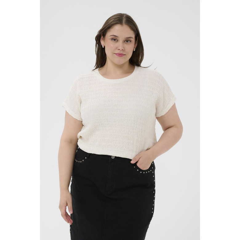Kaffe Curve blouse ecru 2