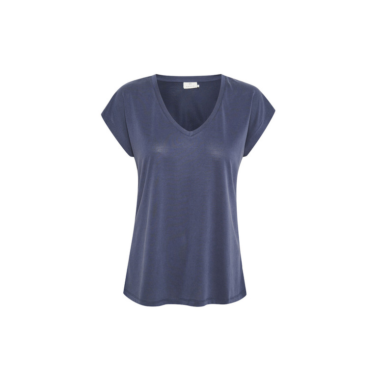 Kaffe t-shirt blauw 1