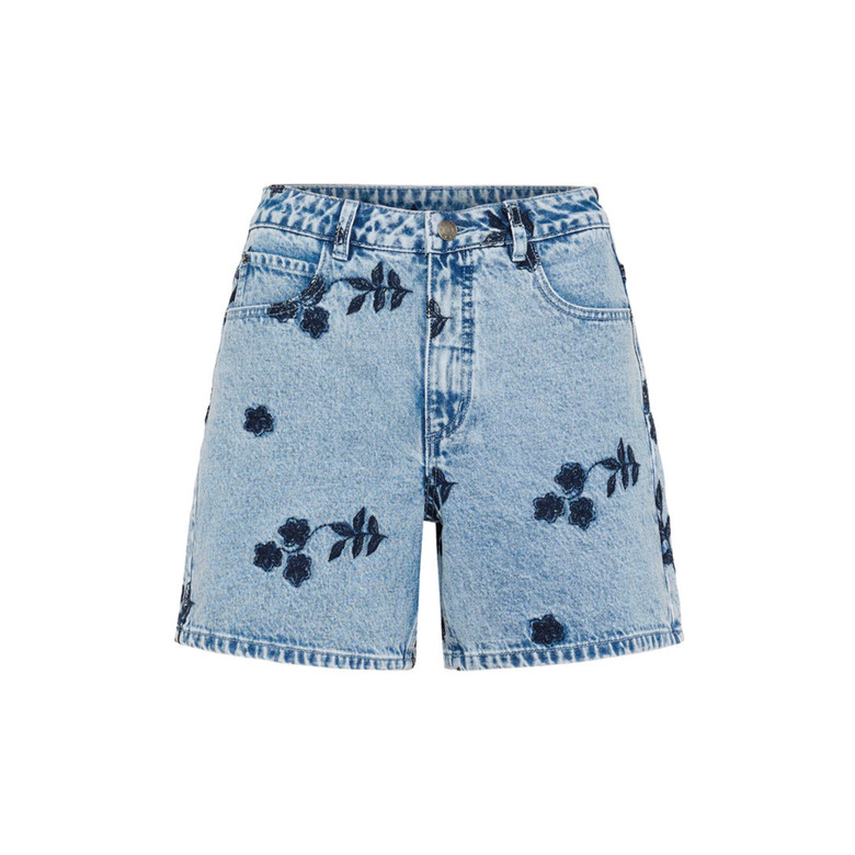 Kaffe short blau 1