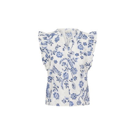 Kaffe blouse blauw