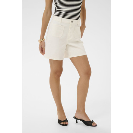 Kaffe short ecru