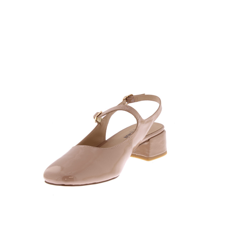 Sweet Lemon slingbacks nude 3