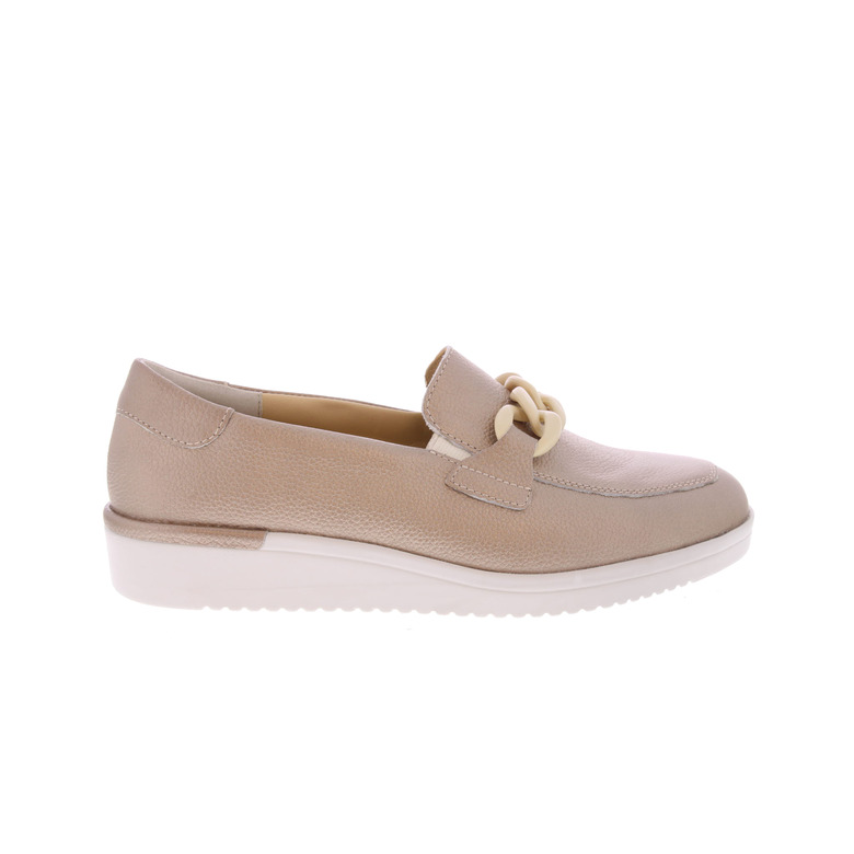 Solidus mocassins et loafers rose gold 1