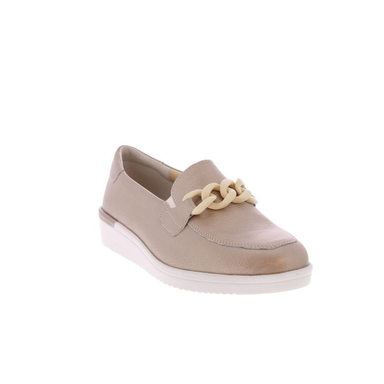 Solidus mocassins et loafers rose gold 2