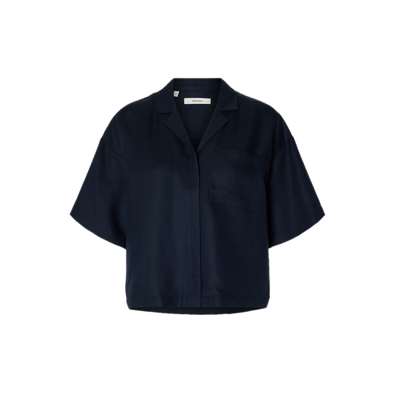 Selected Femme bluse blau 1