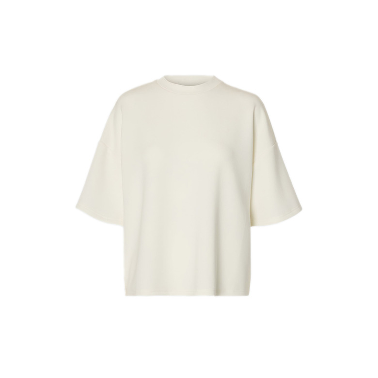 Selected Femme t-shirt ecru 1
