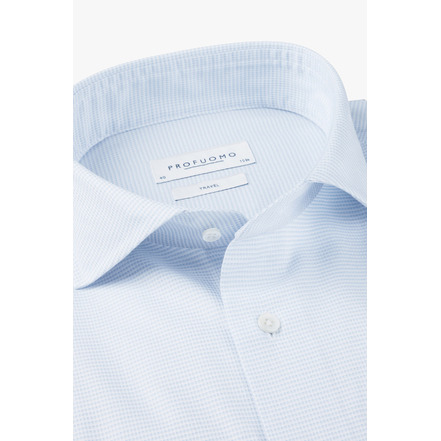 Profuomo hemd blauw