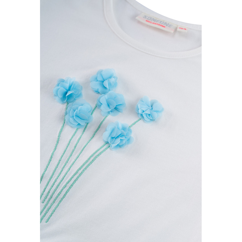 Someone Kids t-shirt ecru 2