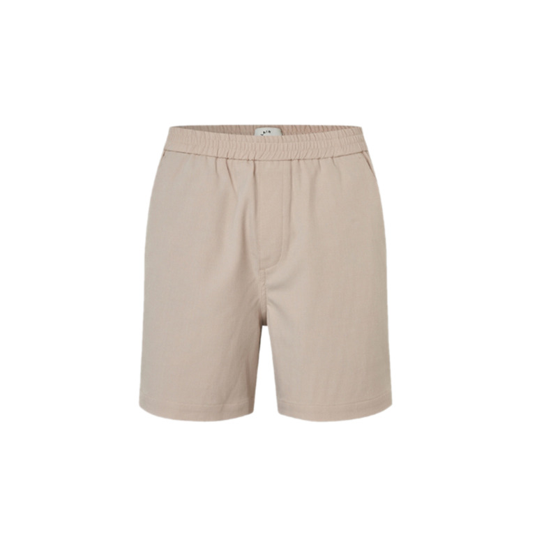 Plain short beige 1