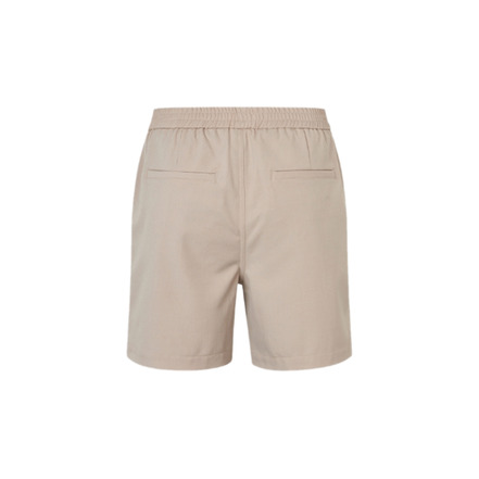 Plain short beige