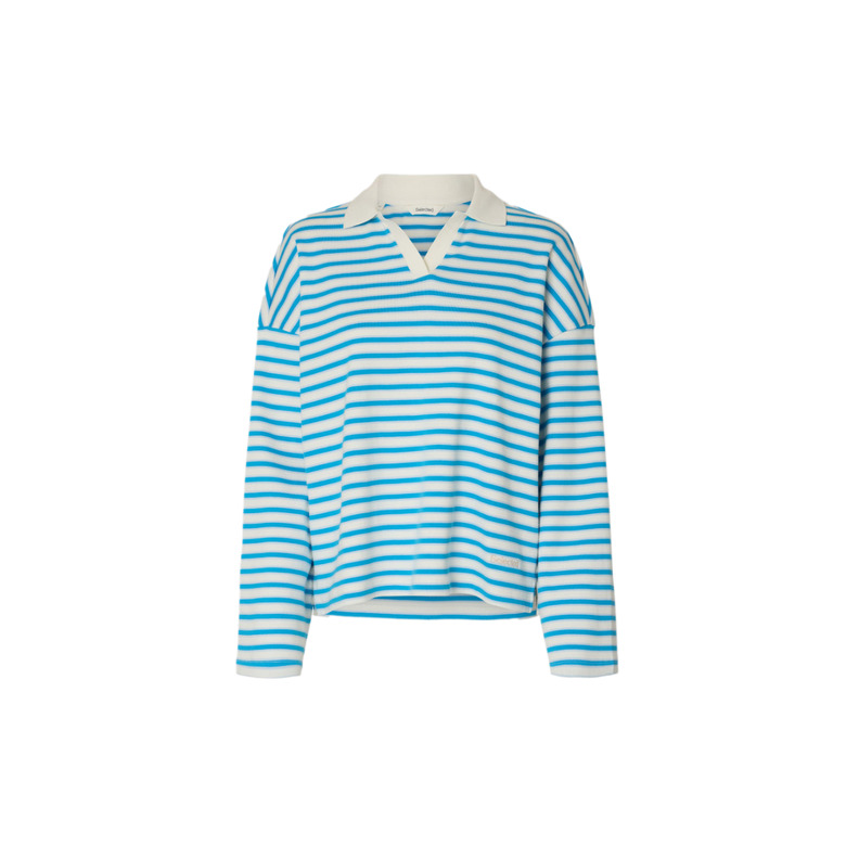 Selected Femme polo bleu 1