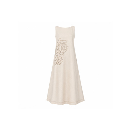 Atmos dress lightbrown