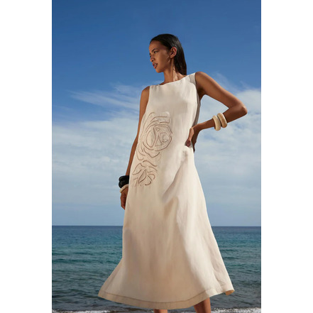 Atmos dress lightbrown