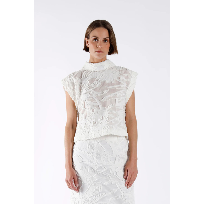 Julia June blouse ecru 2