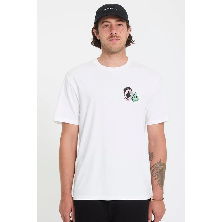 Volcom t-shirt blanc 3