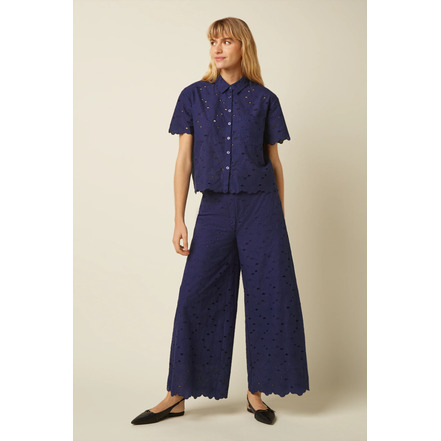 King Louie blouse blue