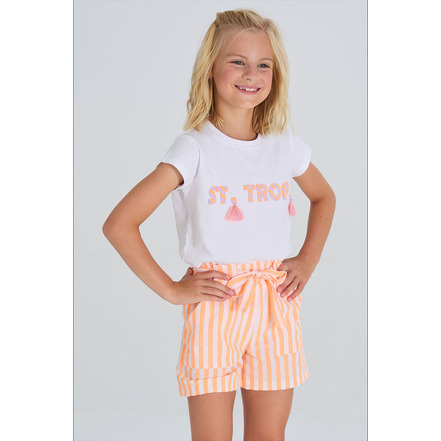 Blue Bay short orange