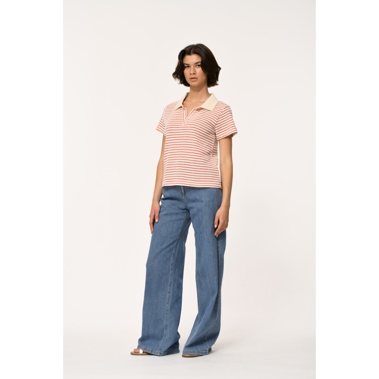 La Fee Maraboutee polo orange 2