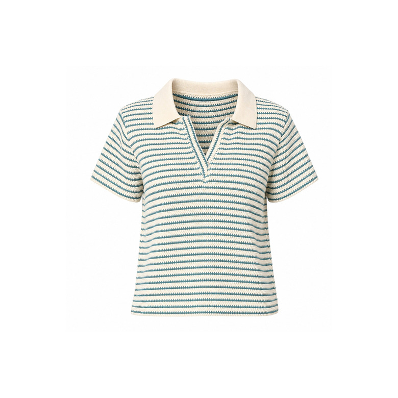 La Fee Maraboutee polo bleu 1