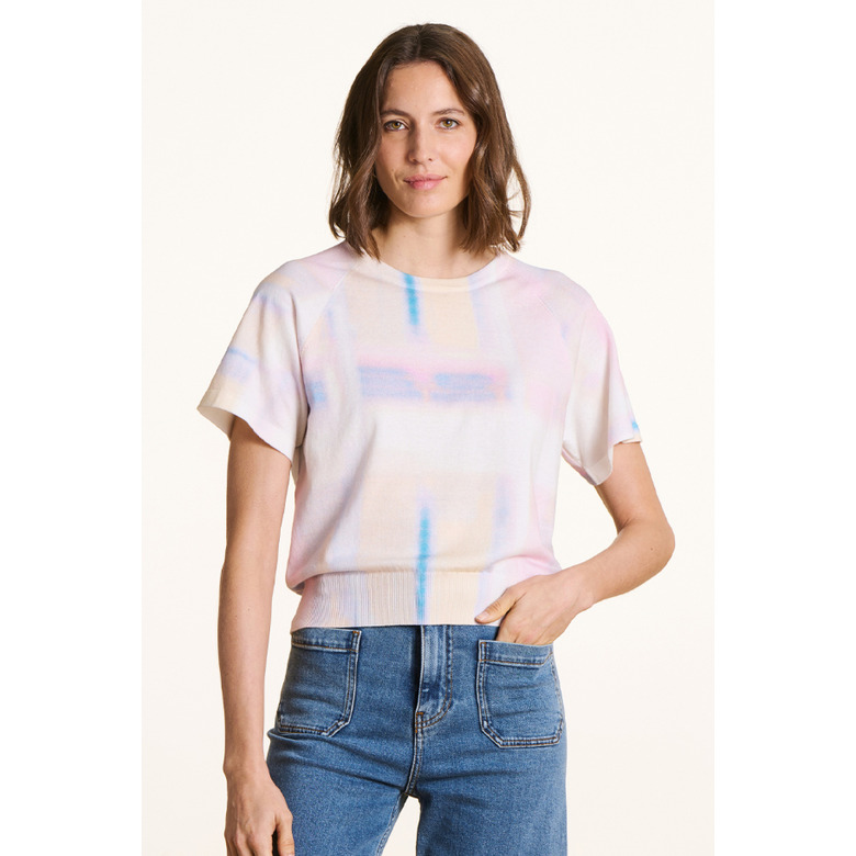 La Fee Maraboutee pull rose 2