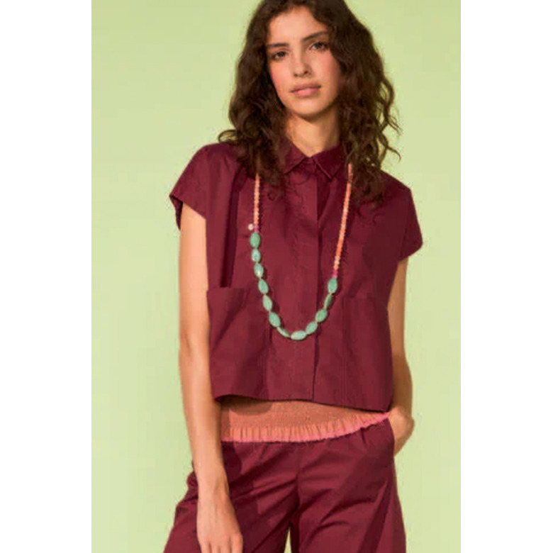 Niu blouse bordeaux 2