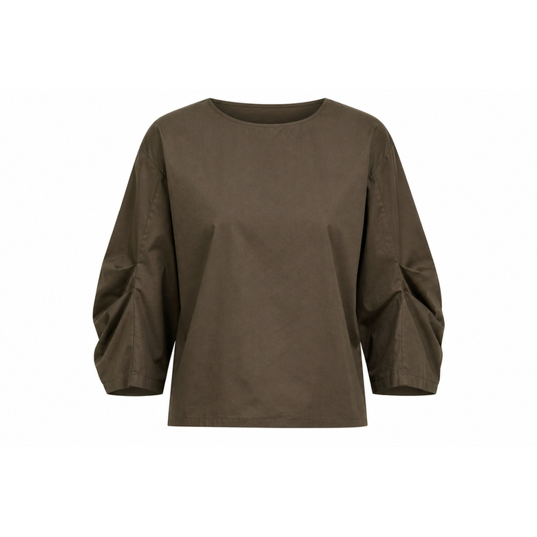 Nathalie Vleeschouwer chemisier vert 1