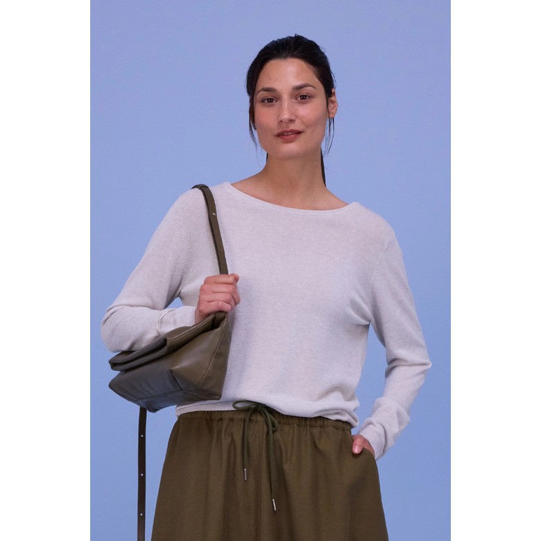 Nathalie Vleeschouwer pull blanc 3