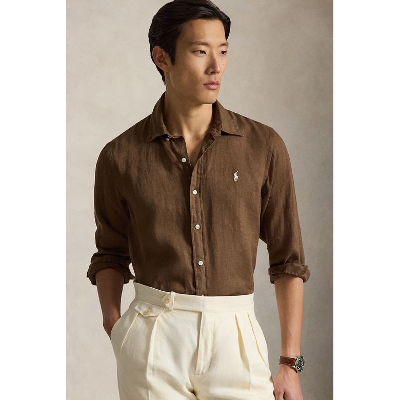 Ralph Lauren hemd bruin 2