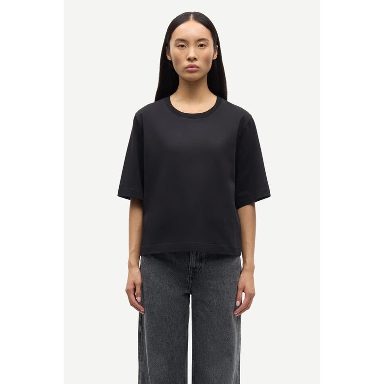 Samsoe&samsoe t-shirt zwart 2