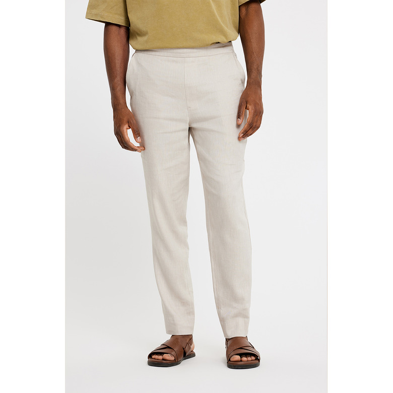 Plain hose 34 inch ecru 2