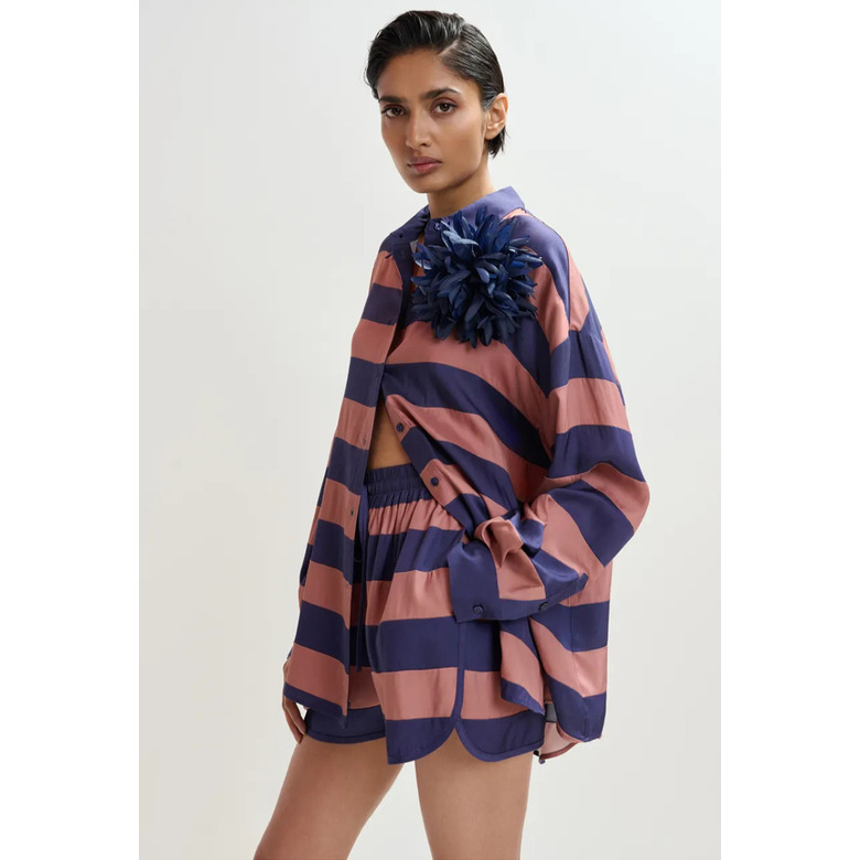 Essentiel bluse blau 2