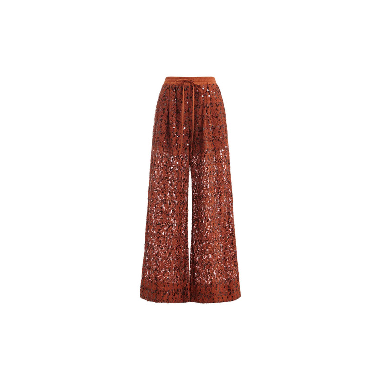 Essentiel broek oranje 1