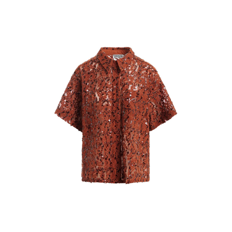 Essentiel bluse orange 1