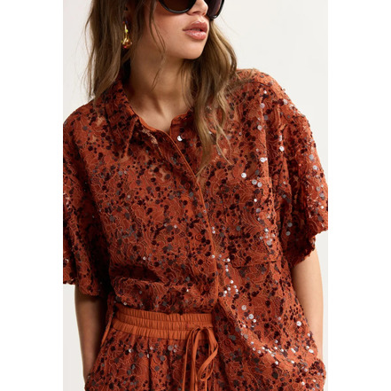 Essentiel bluse orange