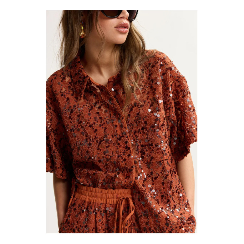Essentiel bluse orange 2