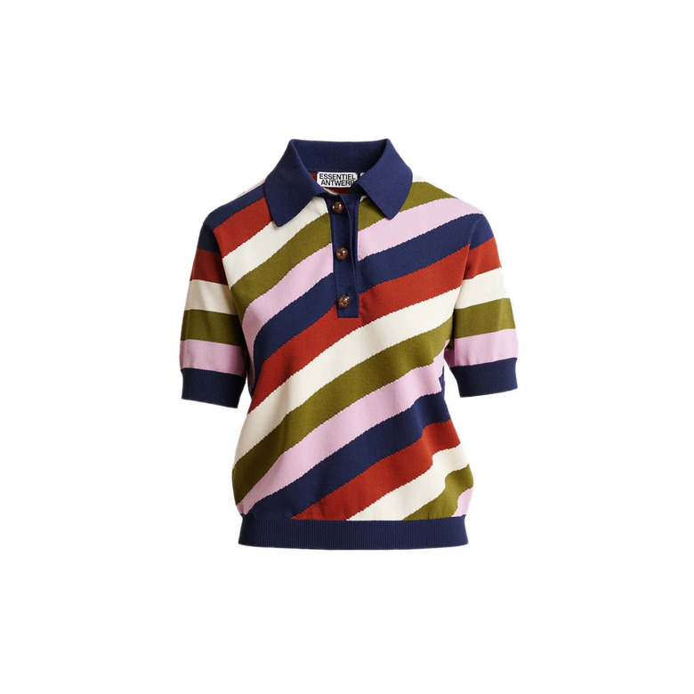 Essentiel polo bleu 1