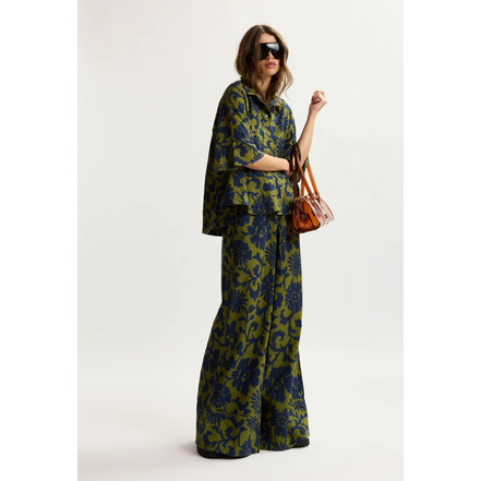 Essentiel broek groen