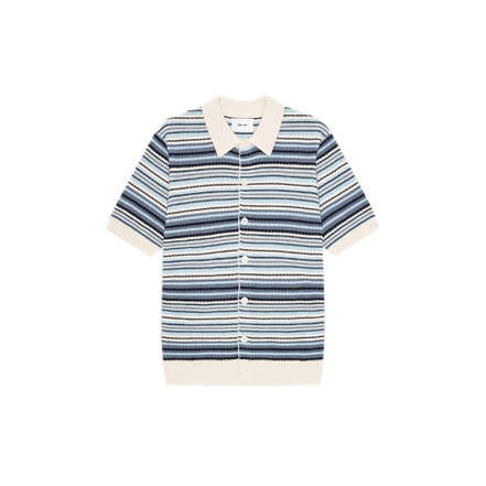 Nn.07 polo blauw