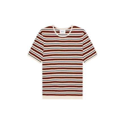 Nn.07 t-shirt bordeaux
