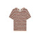 Nn.07 t-shirt bordeaux 1